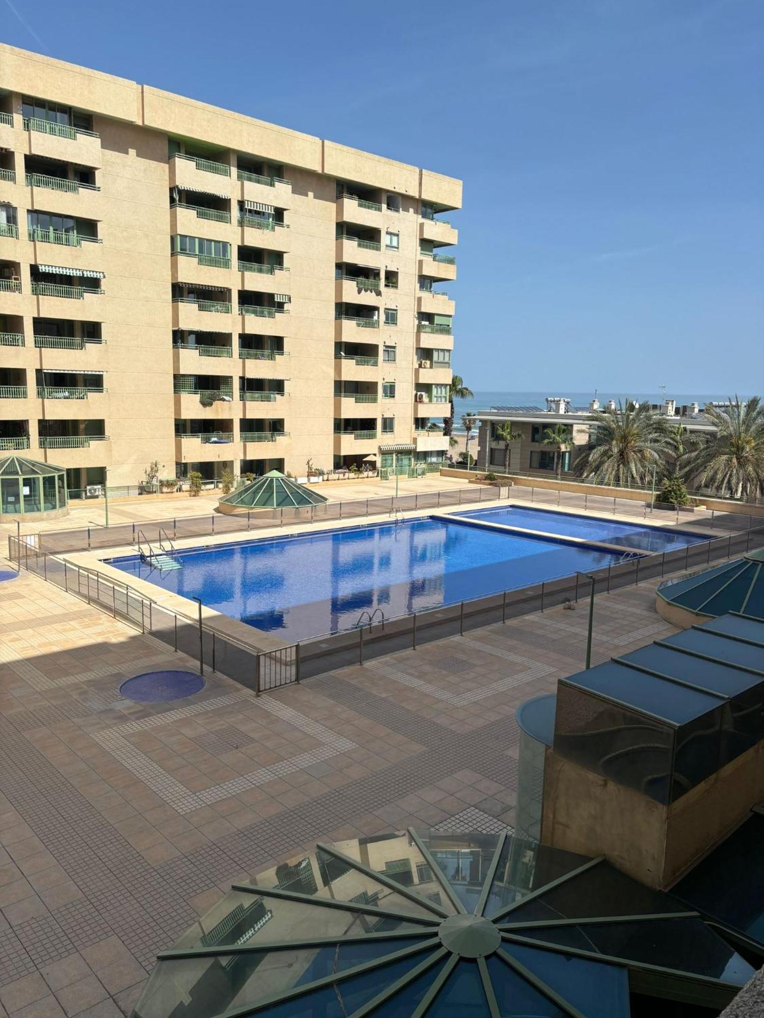 Apartamento Primera Linea De Playa Patacona Valencia Exterior foto
