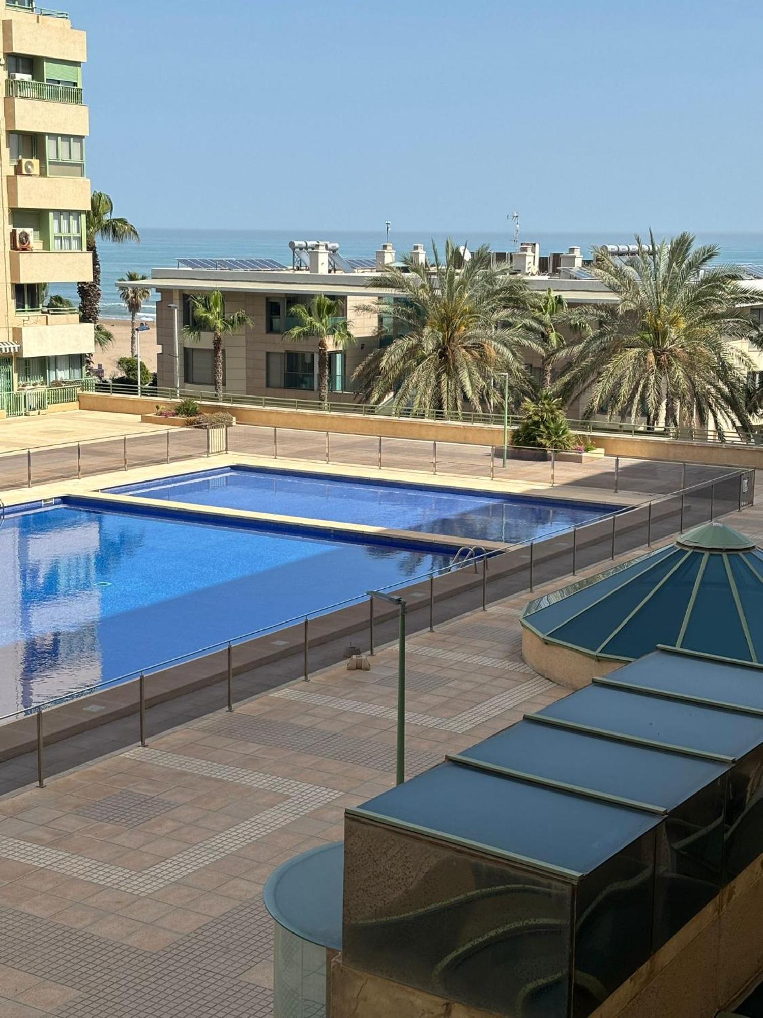 Apartamento Primera Linea De Playa Patacona Valencia Exterior foto